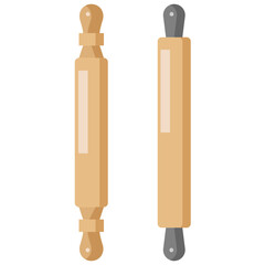 rolling pin flat icon