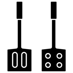 spatula solid icon