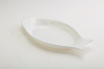 White proclean bowl for serving