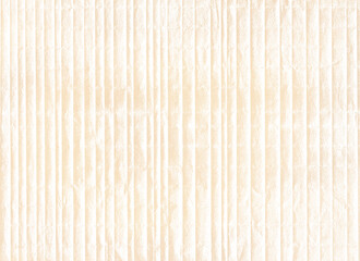 柔らかなベージュ色のプリーツ壁紙