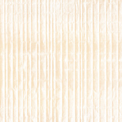 正方形　柔らかなベージュ色のプリーツ壁紙