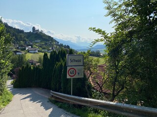 Schwaz Tirol Inntal Österreich Nasstal im Sommer 