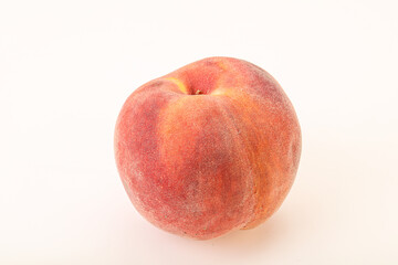 Fresh ripe sweet peach fruit