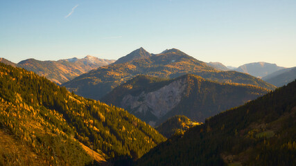 fall in the Dachstein Mountains in austrian Alps