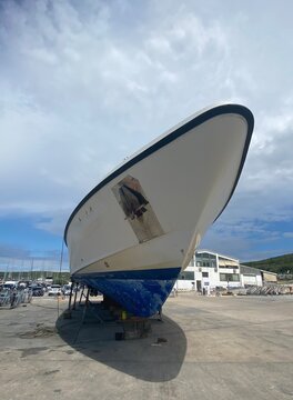 Werft Hafen Dock Trockendock Schiffbauplatz f&uuml;r Boot Schiff Yacht F&auml;hre 