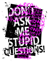 Grunge cool slogan text design for fashion graphics, t shirt prints etc - obrazy, fototapety, plakaty