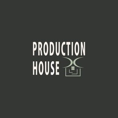 Production house logo. Vector illustration design template
