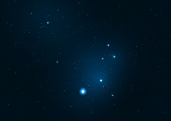 Fototapeta na wymiar Star universe background, Stardust in deep universe, Milky way galaxy, Vector