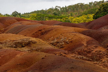 Siebenfarbige Erde, Mauritius