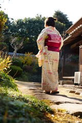 person in kimono