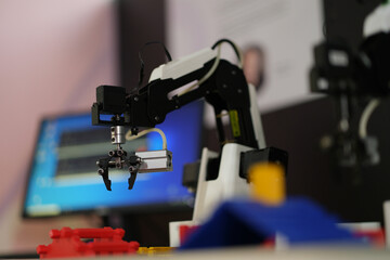 Innovative robot for manufacturing, robotics exhibition