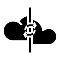 CLOUD SYNC ICON