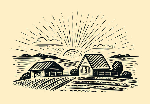 Farmhouse Sketch Images – Browse 4,414 Stock Photos, Vectors, and Video |  Adobe Stock