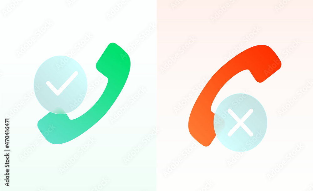 Poster vector modern trend icon in the style of glassmorphism with gradient, blur and transparency. two ico