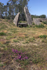 Dolmen, prehistoric tomb in Galicia, Spain