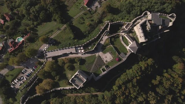 Celje Castle in Slovenia by Drone 5