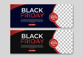 Sale banner of black friday.black friday poster template