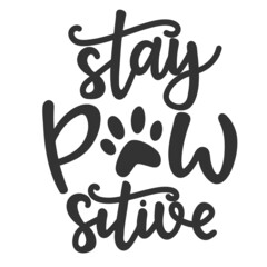 Dog Hand drawn typography poster. Conceptual handwritten phrase Hand lettered calligraphic design. Inspirational Vector illustration