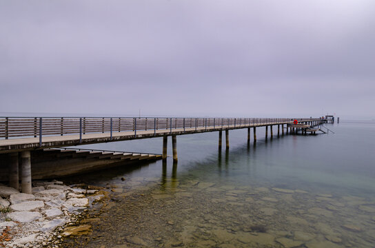 Schiffsteg in Altnau am Bodensee
