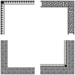 Geometric angular pattern vector