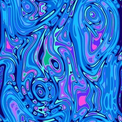 Abstract art blue seamless colorful background pattern