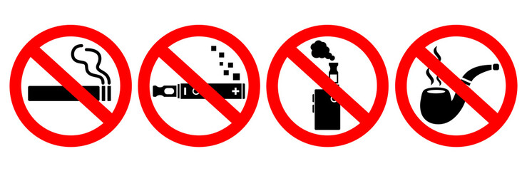 No smoking vector sign © Arcady