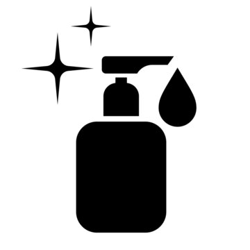 recommend clip art: Soap dispenser vector icon