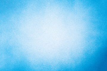 Abstract spray paint blue and white color with gradient on paper texture background