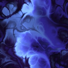Abstract black and purple marble swirls seamless background