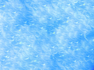 blue and white abstract illustration like sky and ocean