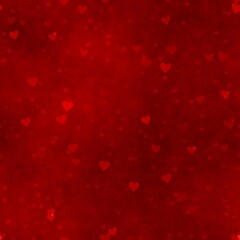 Red heart seamless background pattern