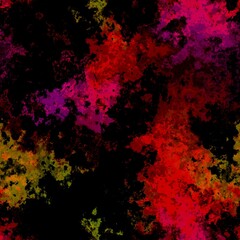 Dark red grunge paint splatter seamless background texture