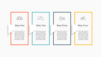 Infographic design template with place for your data. Vector illustration.