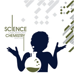 watching chemical reaction in beaker