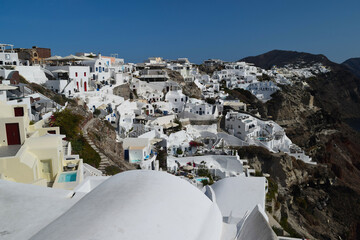 Village of Oia in Santorini
