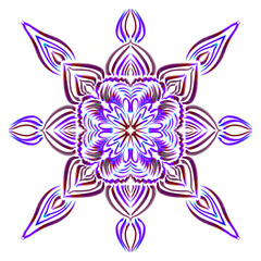 abstract floral design