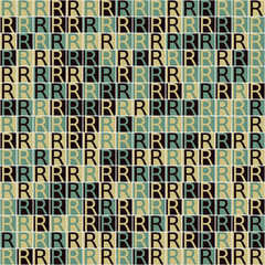Fototapeta premium Abstract Geometric Pattern generative computational art illustration