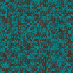 Abstract Geometric Pattern generative computational art illustration