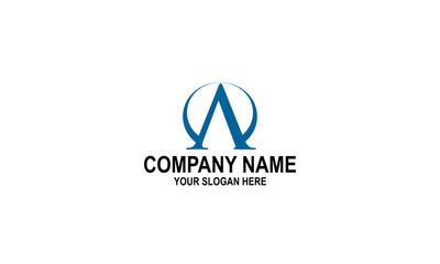 a initial logo design concept bussines