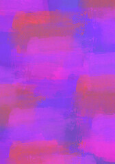 Obraz premium 手描きペイントの、ゆうやけ背景アート