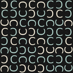 Abstract Geometric Pattern generative computational art illustration