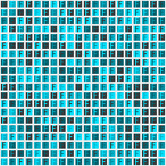 Fototapeta premium Abstract Geometric Pattern generative computational art illustration