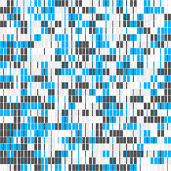 Fototapeta premium Abstract Geometric Pattern generative computational art illustration