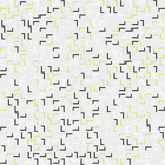 Abstract Geometric Pattern generative computational art illustration