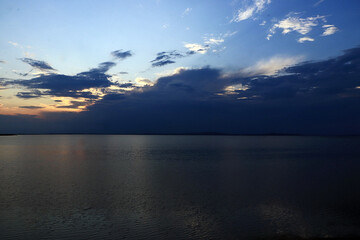 Obraz premium sunset over the sea