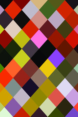 Colorful geometric seamless pattern