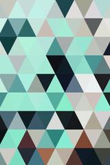 Colorful geometric seamless pattern