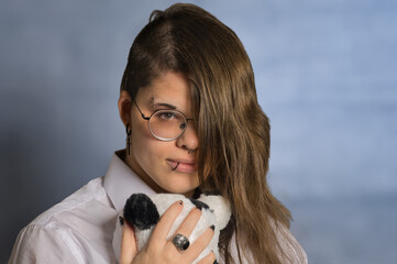 Portraits d'un Jeune modèle féminin