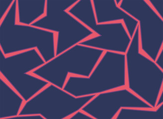Abstract background with pink polygonal line pattern