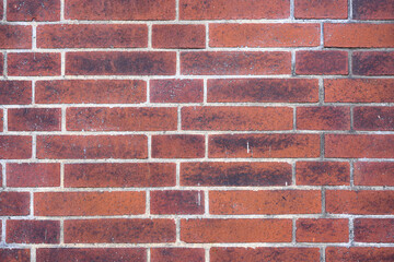 red brick wall